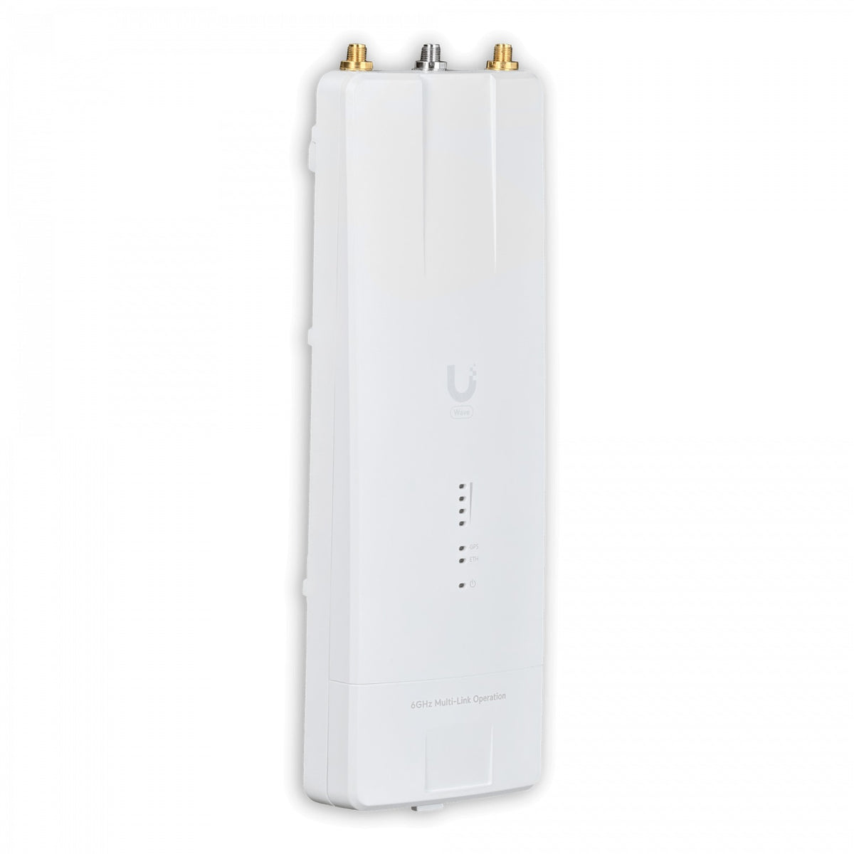 WAVE-MLO6 UI UI 6/5GHz/WiFi7 1-10G 1-SFP+ 2-RPSMA-H .SMA-GPS inc54V PTP 24dBm IPX6 WAVE-MLO6-US UBIQUITI