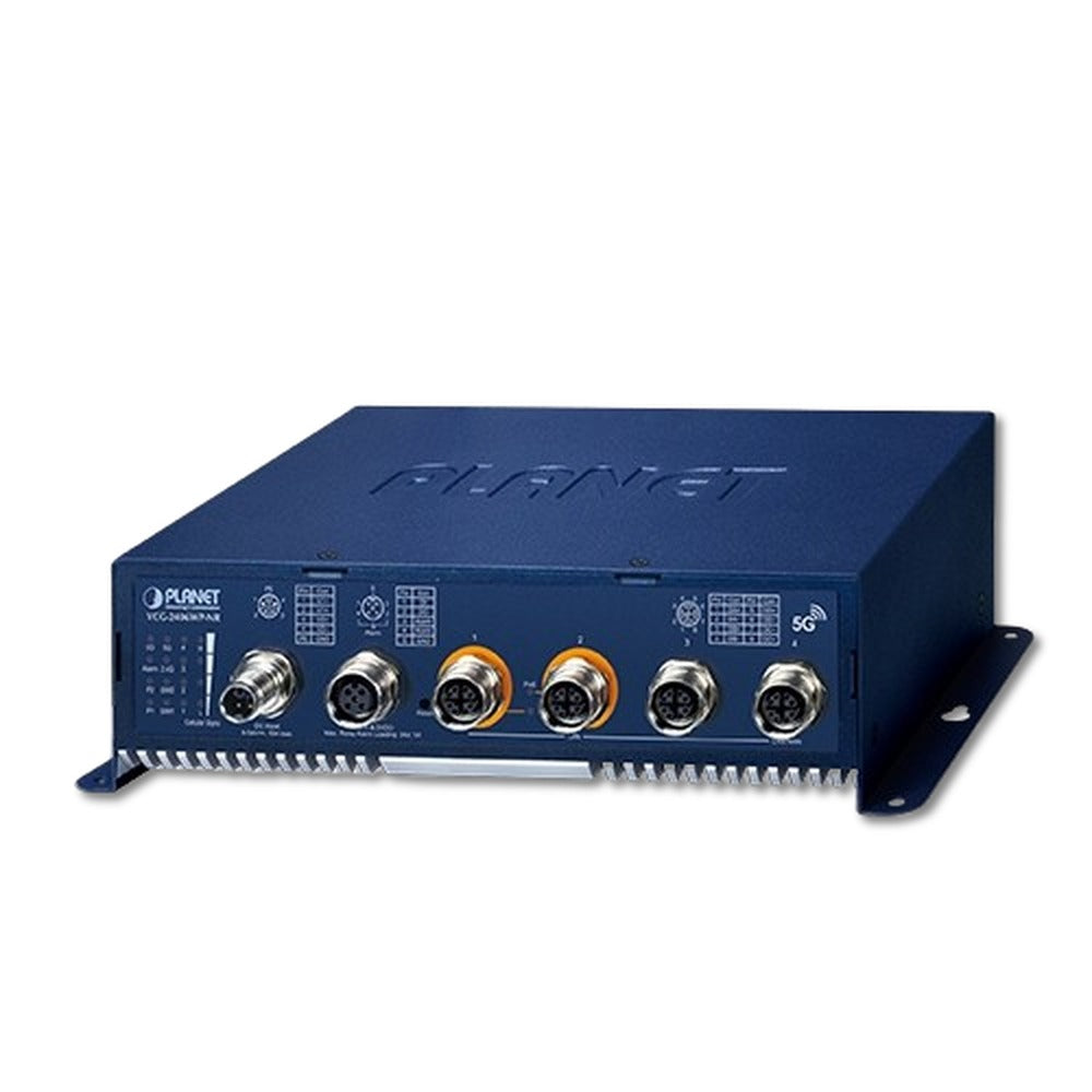 Gateway Industrial Vehicular 5G NR con PoE+ M12 PLANET