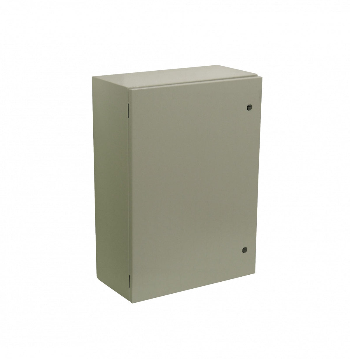 ST5-725 TIBOX 700x500x250mm 2-chapa-sin/Llave Caja Metalica IP66 Beige c/Placa