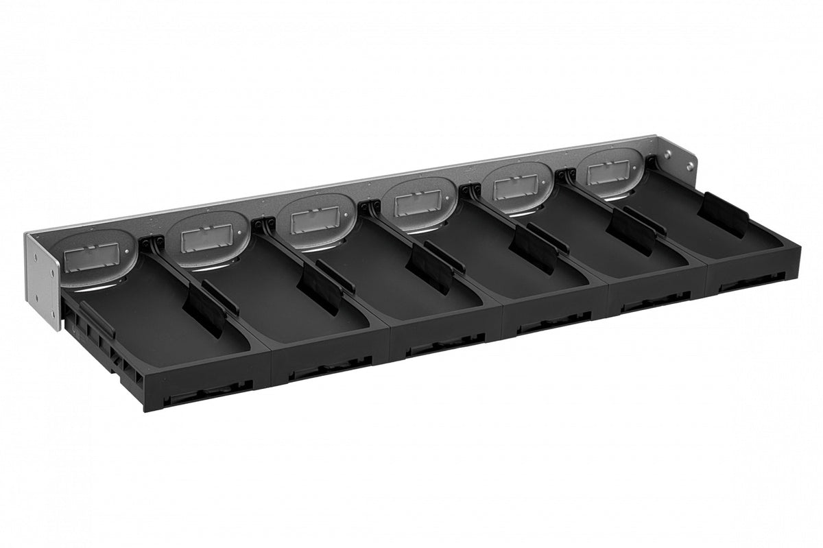 AI-PORT-RM. Panel de montaje en bastidor de 1U para UP-AI UP-AI-Port con capacidad para 6 equipos UACC-AI-PORT-RM UBIQUITI