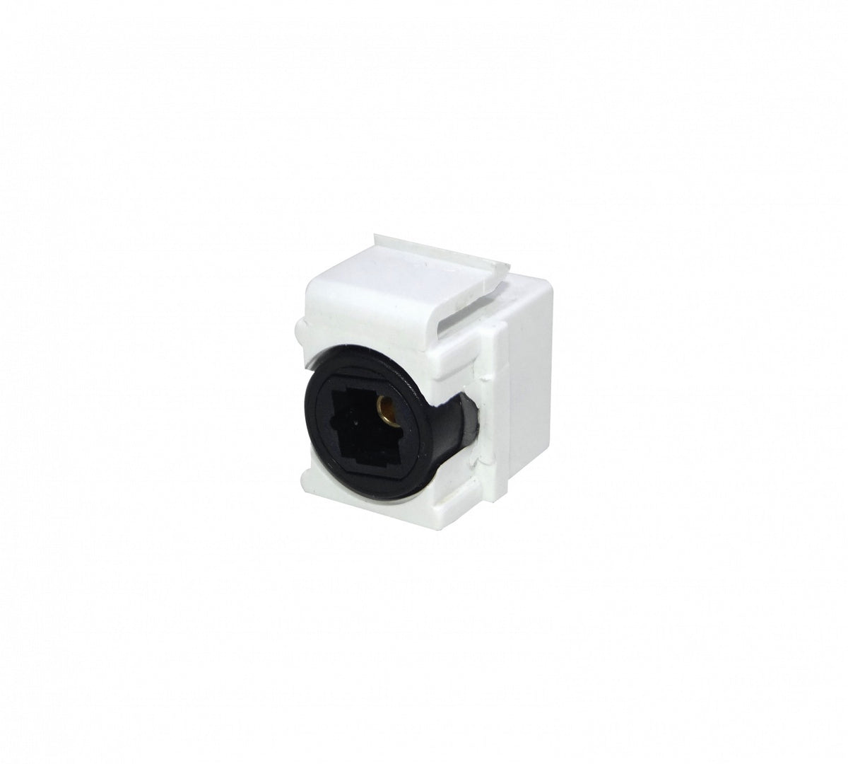 KTHH Keystone Toslink-Hembra Toslink-Hembra Blanco Plástico