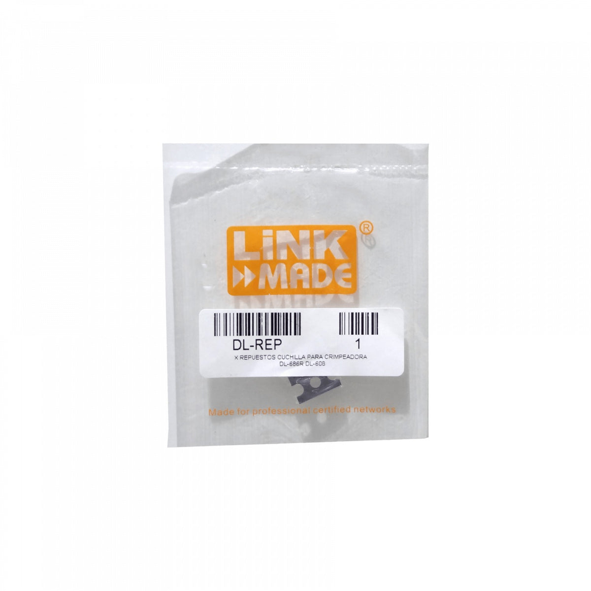 DL-REP Cuchilla de Repuesto Unitaria para Crimpeadora DL-686R DL-608 13,5x10mm