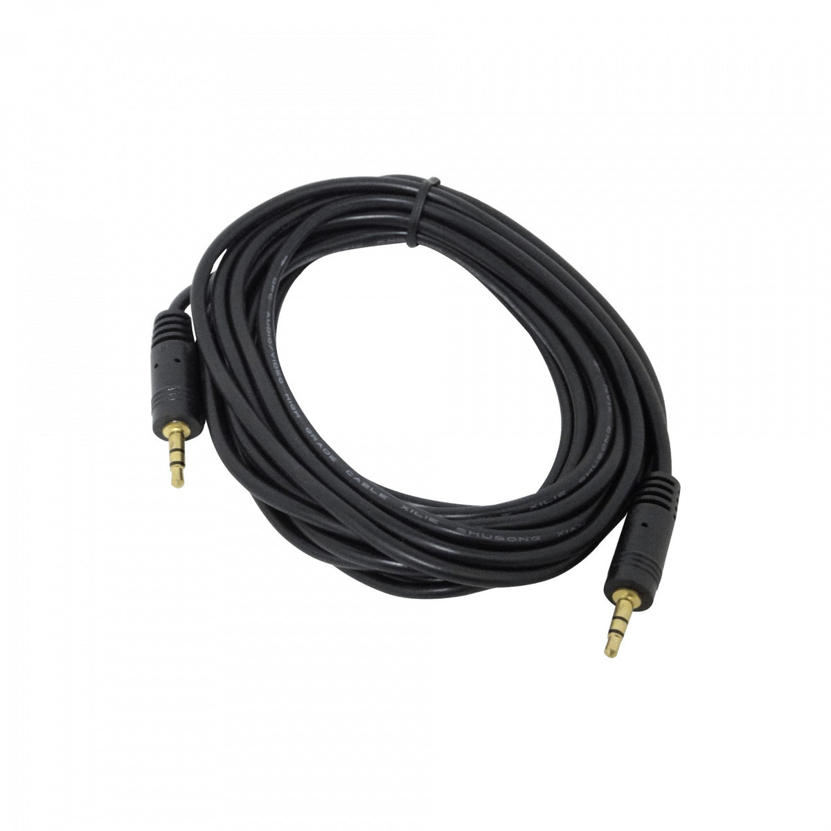AUDIO-5M 3,5mm-MM Macho-Macho 5mts Conductor Sonido Conector-Conector Phone-1/8 500cm 1x5 1x1