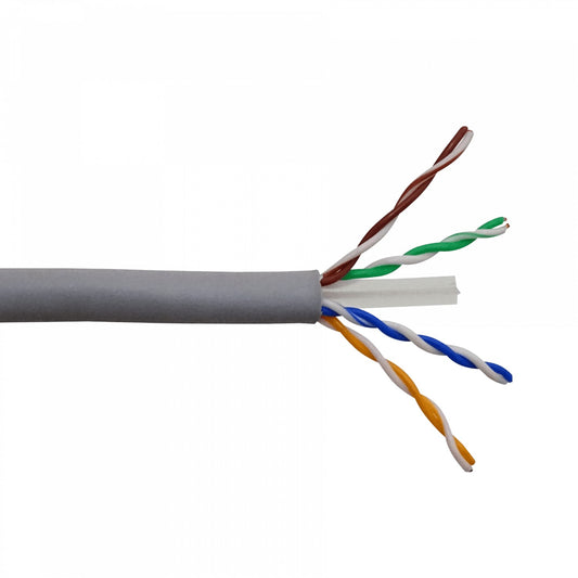CB6F-UGH FURUKAWA Libre de Halógenos Gris Categoría 6 UTP Gigalan 305 metros Conductor Sólido Bobina Cable 23400198