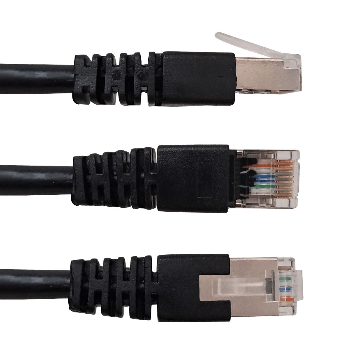 CPXN-350 LINKMADE EXTERIOR 35-METROS MULTIHILO SF/UTP NEGRO CAT5E Cable-de-Red Intemperie