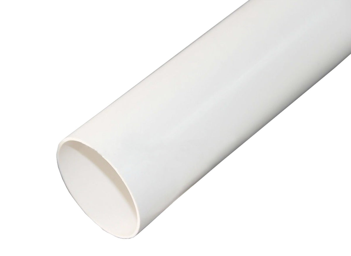PVC40W-3 Tubo conduit blanco LINKCHI de 3 metros, diámetro 40mm por 1,65mm de pared, PVC exclusivo para corriente débil