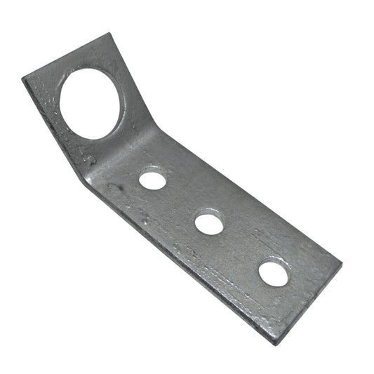 MAST-FA LINKMADE SUJECIÓN PARA VIENTOS CON PERFORACIÓN ANGULAR 80x40x3mm Galvanizado