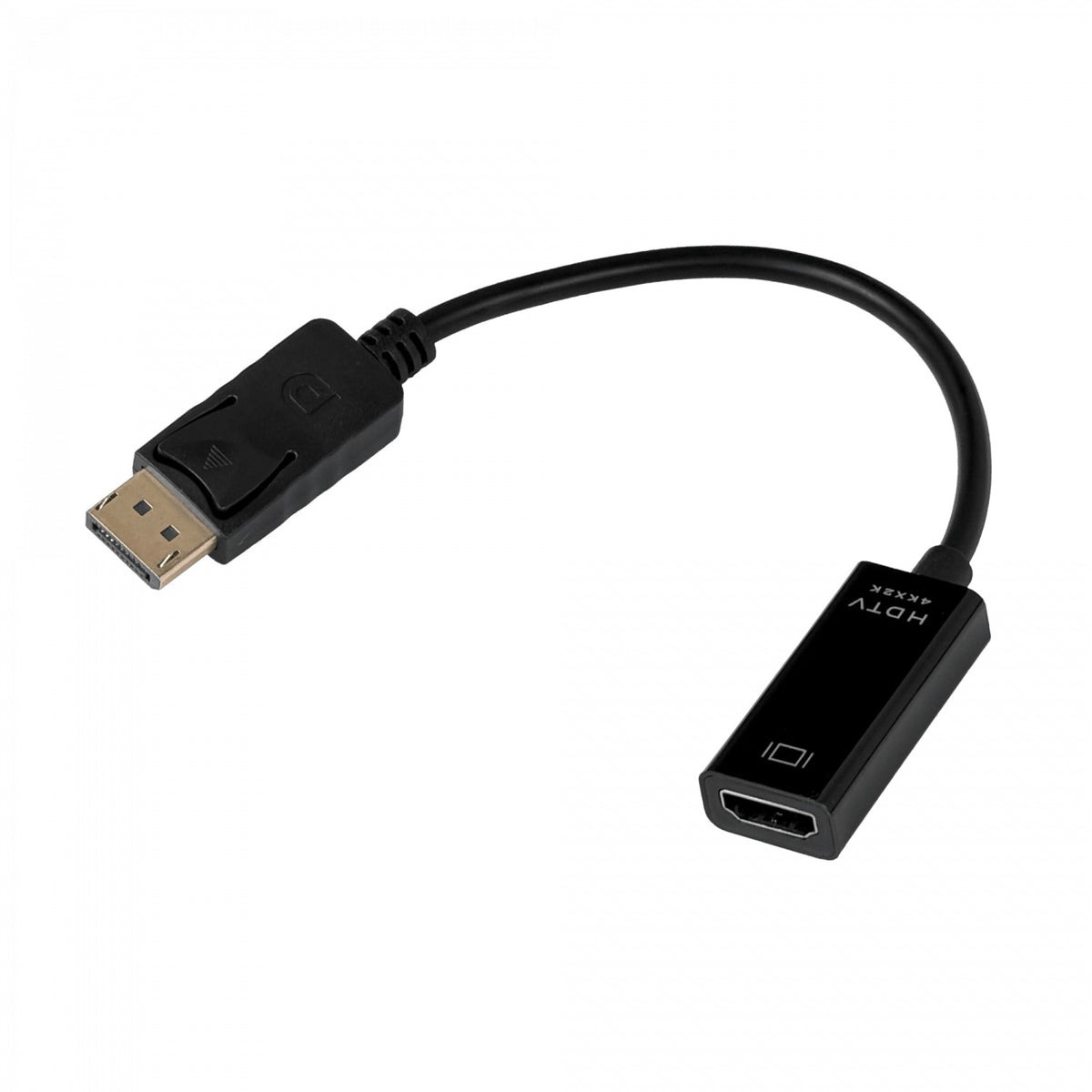 UL-DPHDMI-4K. 4K HDMI-H a DisplayPort-M Negro Cable-15cm Convertidor de Video