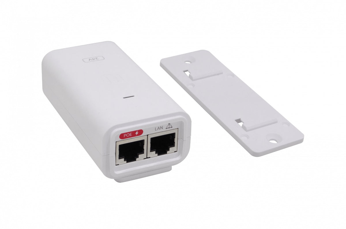 POE-24-12W-G. UI Gigabit 24VDC 12W Inyector PoE 0,5A c/ESD requiere-cable-C5 POE-24-12W-5P-EU UBIQUITI