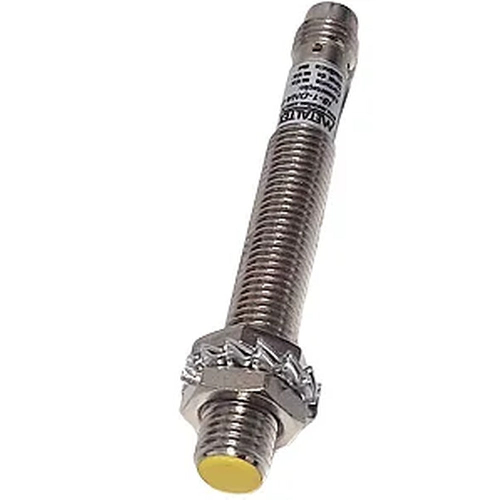 Sensor Inductivo M8 rasante, 1mm distancia medición serie I8 - PNP conector M8 [1NA]