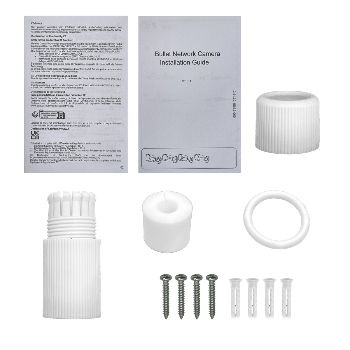 CAMI-BALA43 DAHUA Bala 4MP fijo-3,6mm IP67 PoE IR30mt Cámara IP WizSense HFW2449SP