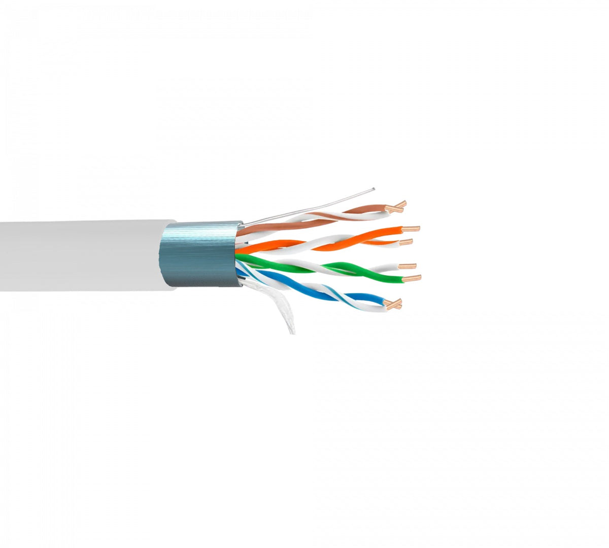 CBL-FG3 LINKMADE Cat5e F/UTP 300mts Unifilar GRIS 24AWG PVC Cobre Caja Taiwan