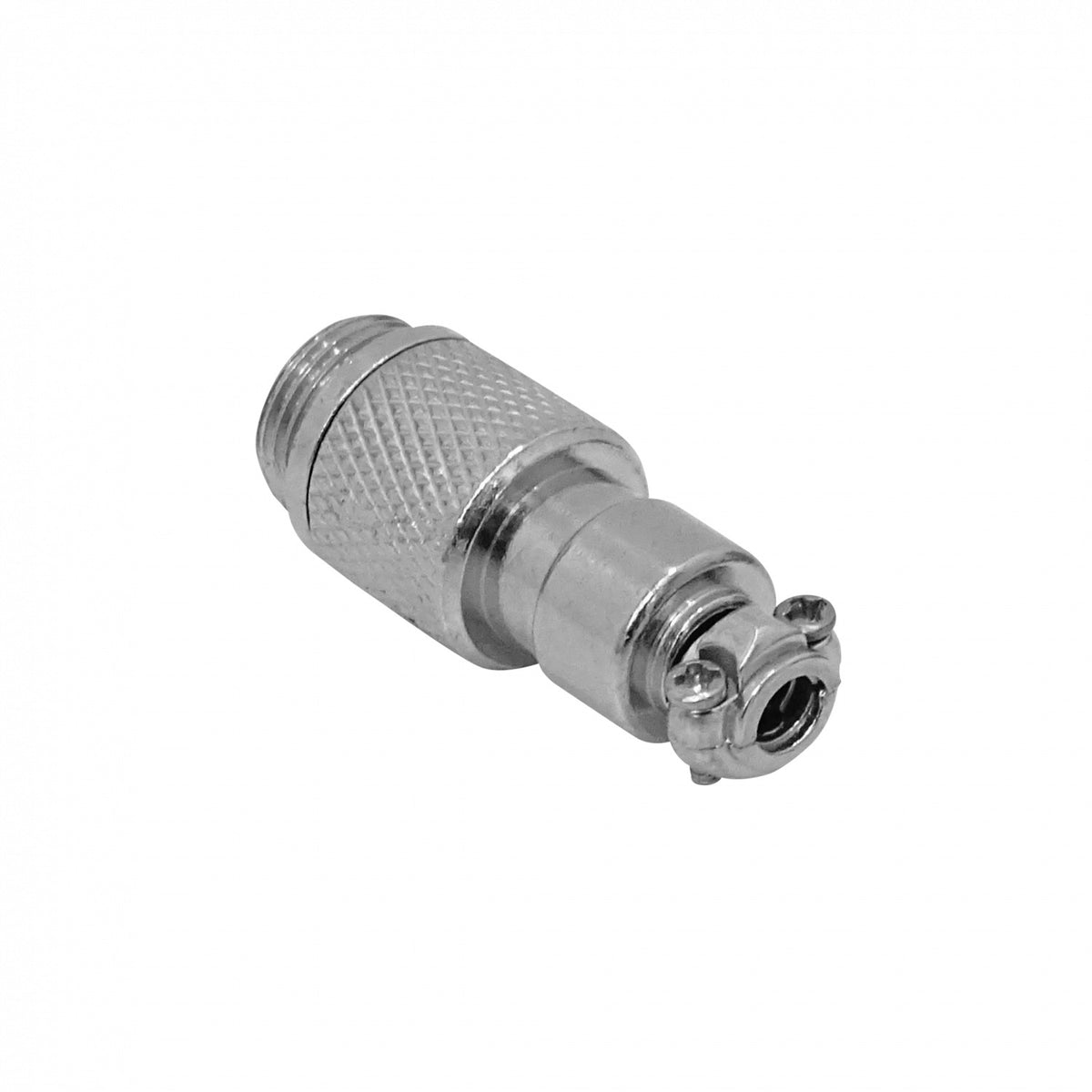 GX12MV-3 Conector Aéreo Macho 3 contactos GX12 Soldable Grado Aviación