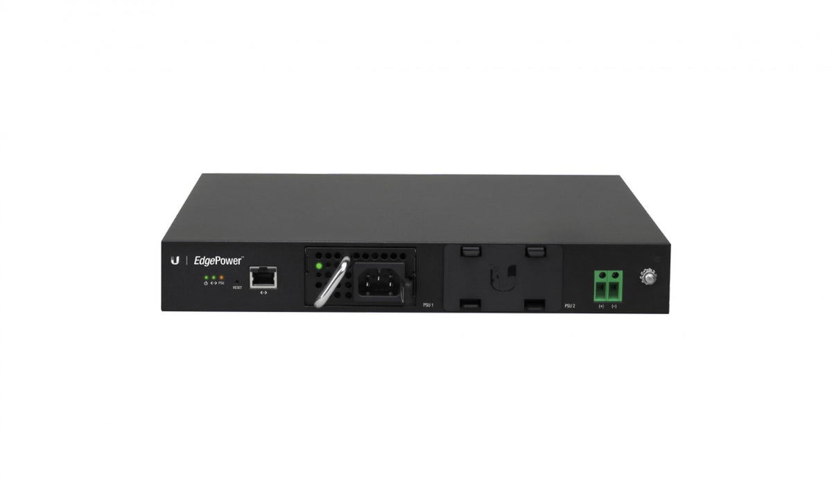 EP-54V-150W-LIQ. Fuente de alimentación UBIQUITI de 54 VCC, 150 W, formato 1U para rack, equipo usado