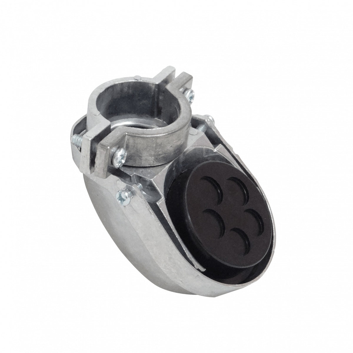 EMT32-CAP Cubierta Terminal para Conduit EMT de 32mm (Rango 30-35mm) con 5 Orificios para Cableado