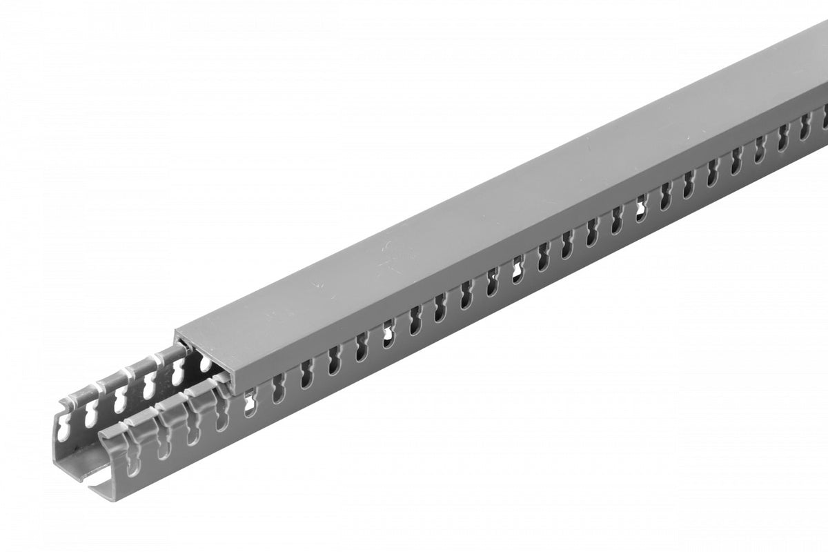 RAD-E2 Conducto Ranurable 2mt x 25x25mm Gris destinado a Cuadro Eléctrico