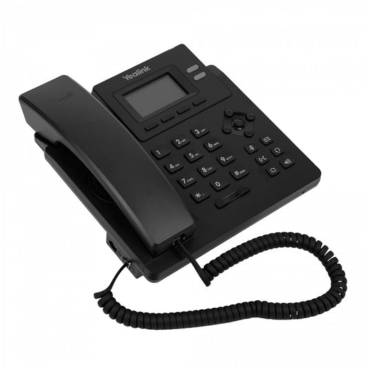 SIP-T31G YEALINK Teléfono VoIP 2 Cuentas SIP 2 Puertos LAN Incluye Fuente 5V Conector RJ9 para Auriculares PoE 802.3af