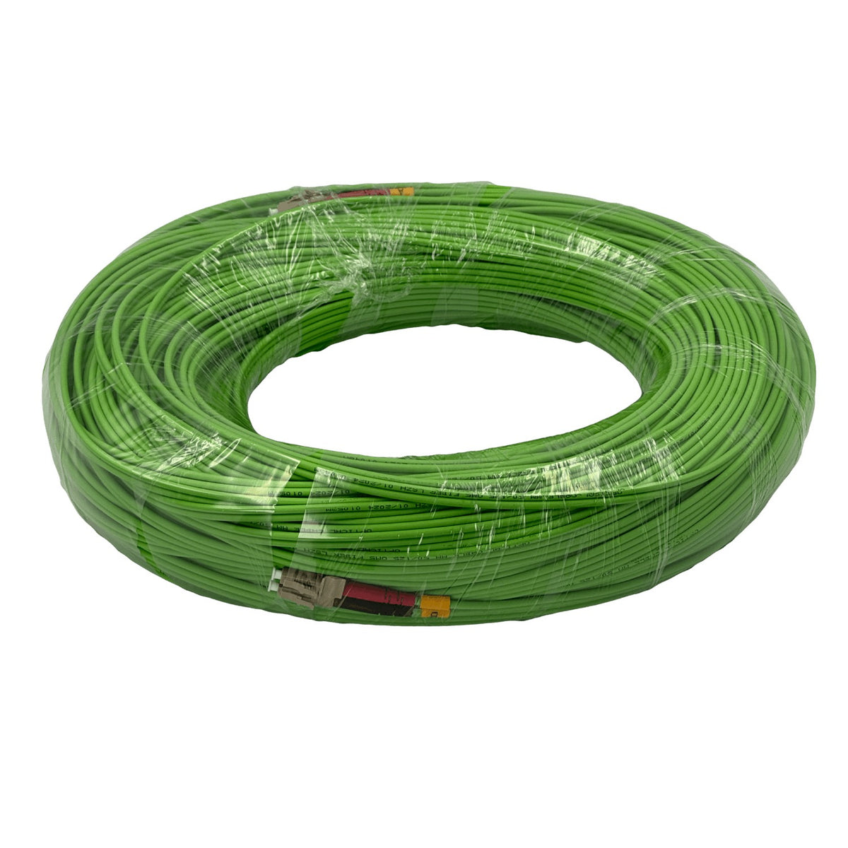 JF5LL100 Bobina de 100 metros Fibra Óptica Multimodo OM5 LC-LC Dúplex 50/125µm LSZH Cable de 3.0mm