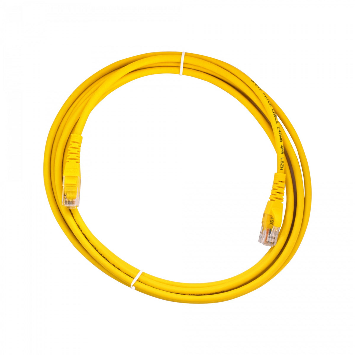 CP6M-30L LINKMADE Latiguillo de red multifilar CAT6 3 metros color amarillo LSZH inyectado