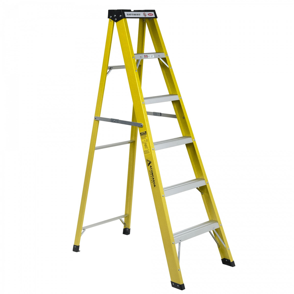 ESAF-406 1,73mt 140kg Tijera de PRFV 6-Escalones Escala 1.73mt Altura