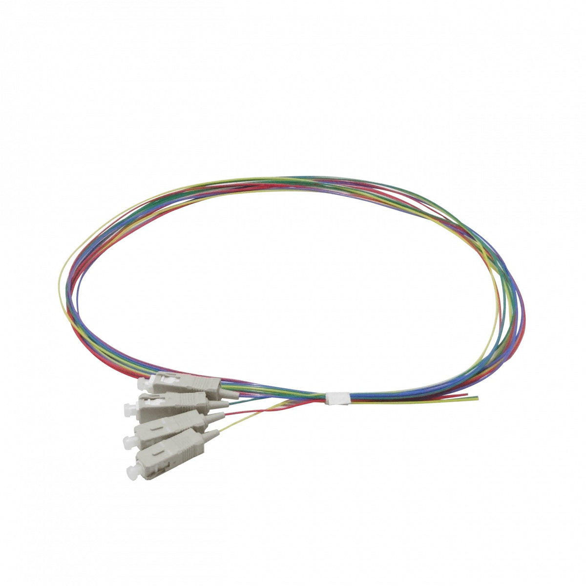 JF3C-4 SC/UPC OM3 Multimodo 1,5mt 4-Unidades Pigtail 50/125um 0,9mm 150cm