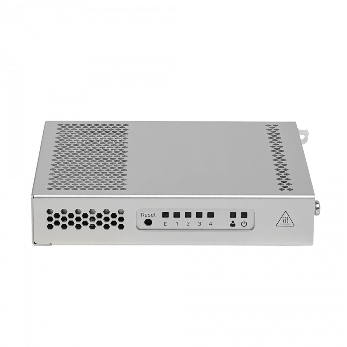 CRS305-1G-4S+IN MIKROTIK Switch de Fibra Administrable Capa 5, 4 Puertos SFP+ 10G, 1 Puerto 1000 con PoE Pasivo, Doble Entrada DC, Fuente 24V Incluida