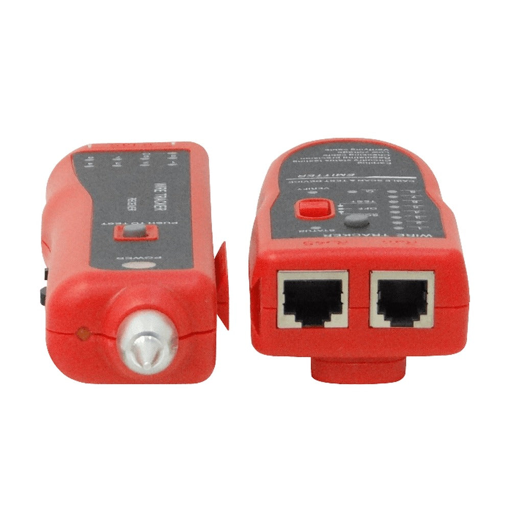 WIRETRACKER Localizador de cables con generador de tono y sonda, incluye 2 pilas de 9V