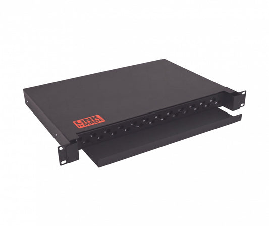 CFR24TF-D LINKMADE Panel Deslizante 24-ST-FC Cabecera 1U requiere-Acopladores-Redondos