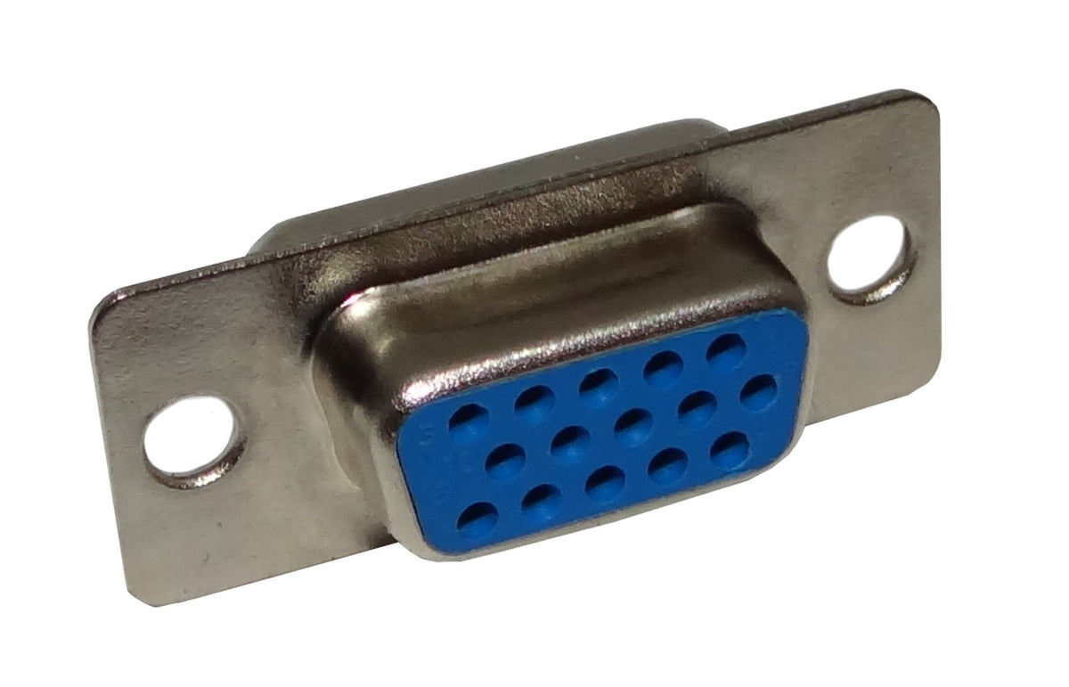 VGA-H HD15 DB15-VGA HEMBRA 15-PIN Conector para Soldar requiere/Cubierta-DB DE-15/H 31mm