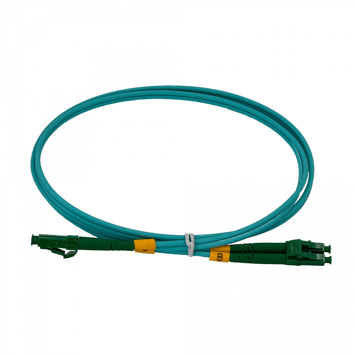 JF3BB1 1 metro LC/APC a LC/APC OM3 Multimodo MM Dúplex Cable de Fibra LSZH