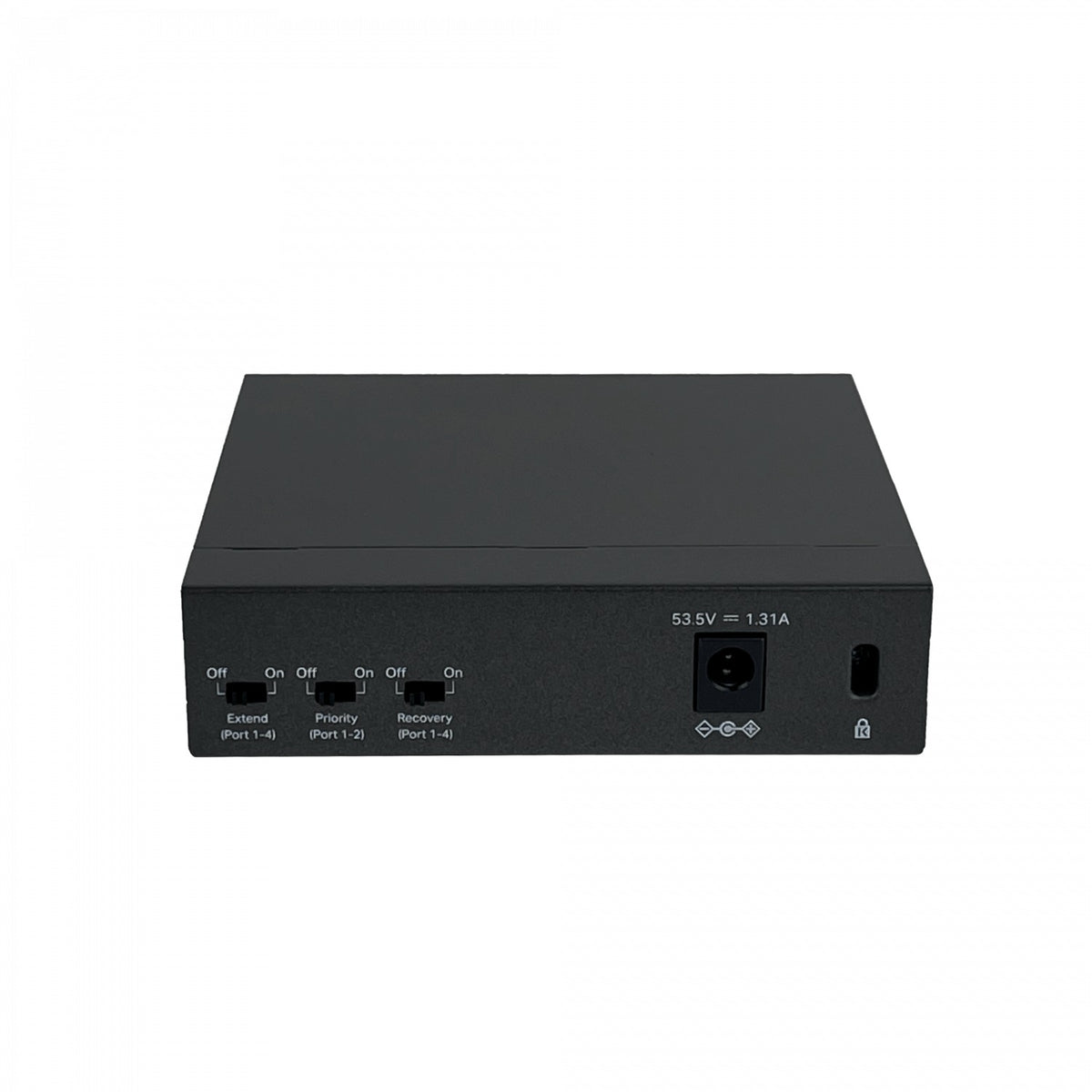 TL-SF1005P TP-LINK Conmutador 5 puertos 10/100 (4 con PoE 48V estándar af) 53W totales, fuente incluida 48V, no gestionable, formato sobremesa