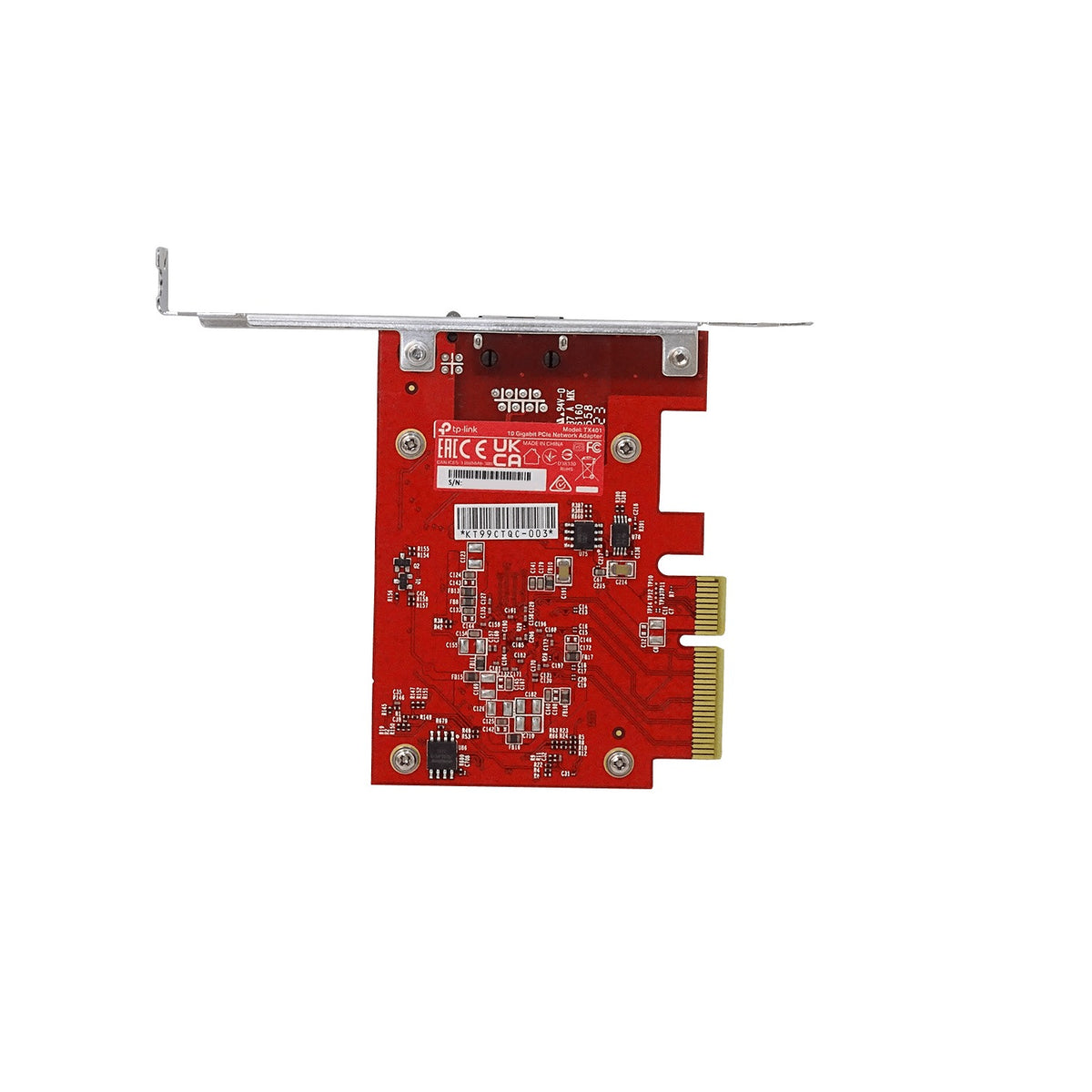 TX401 TP-LINK Adaptador Red 1-10G PCIe-x4 Tarjeta Ethernet 10gbps RJ45 PCIExpress
