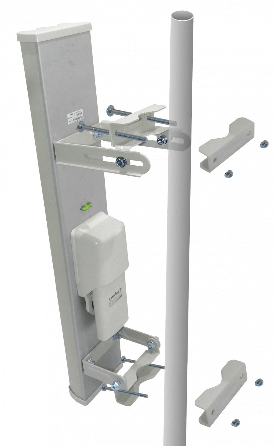 AM-5G19-120. Antena sectorial UI de 19dBi, apertura de 120°, banda 5GHz, conector 2-RPSMA, configuración 2x2, compatible con req-Rocket AIRMAX5G19120 UBIQUITI