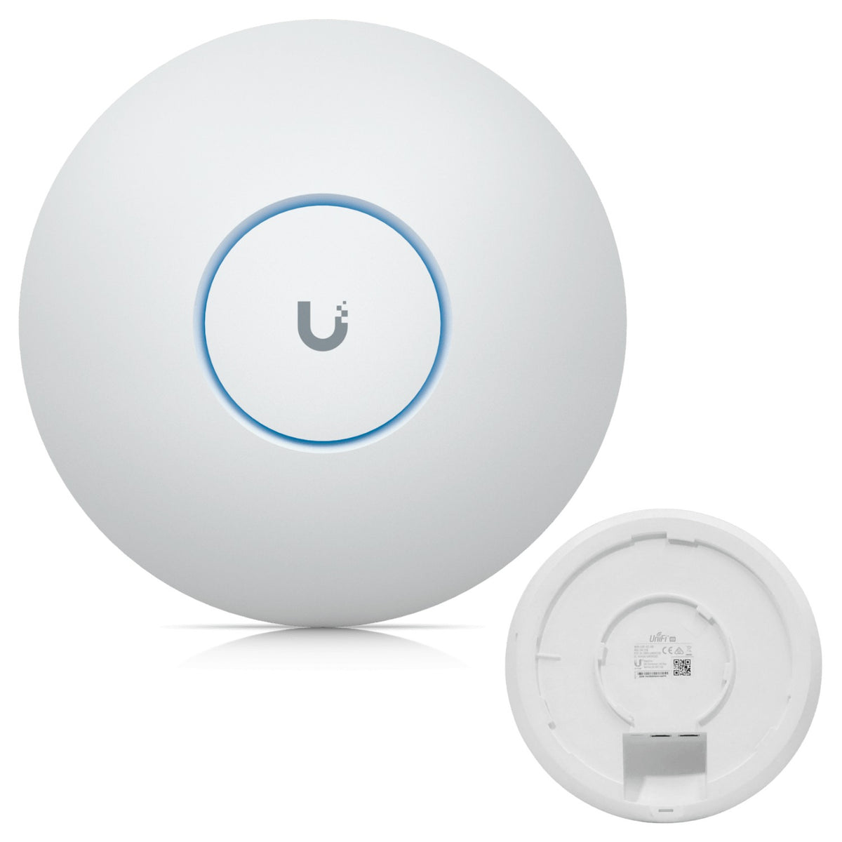 UAP-AC-HD. Punto de acceso inalámbrico 4x4, 1733 Mbps en 5 GHz y 800 Mbps en 2,4 GHz, antenas de 4/3 dBi, incluye PoE 48V/24W, 2 puertos 1000, modelo UAP-HD-AC de UBIQUITI