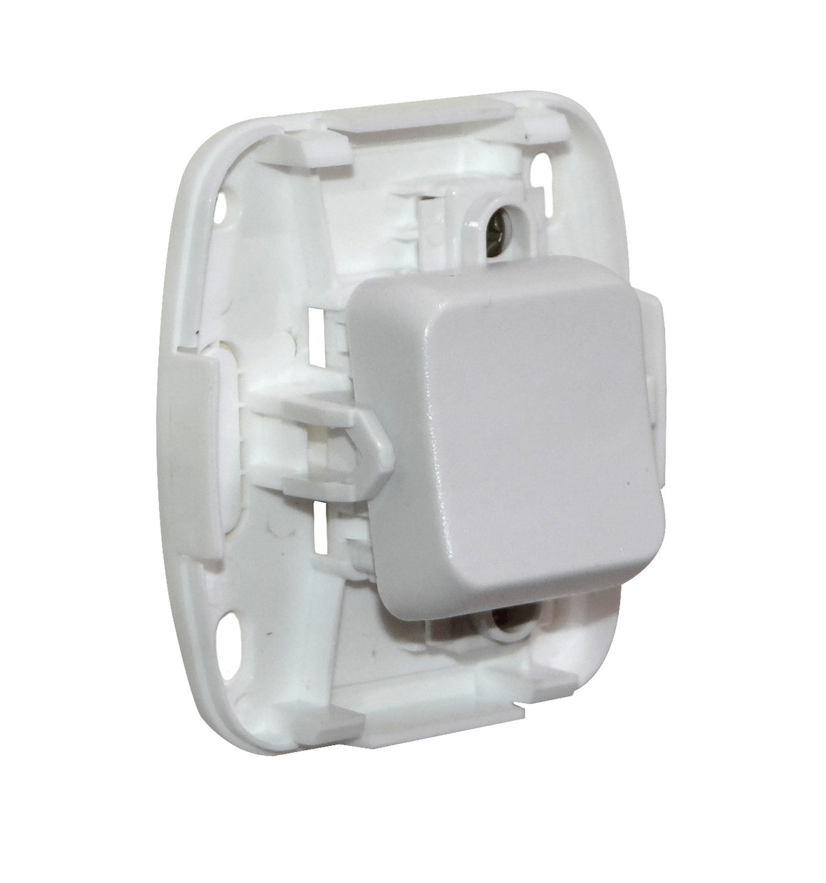 INTERRUPTOR KALOP 9/24 Pulsador Sobrepuesto Unipolar Blanco Tekna Referencia KS39658