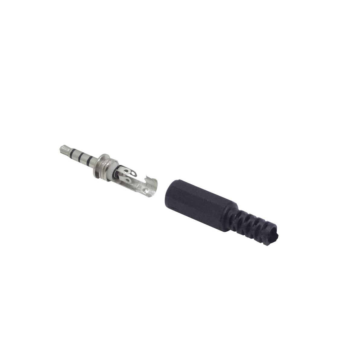 PLUG-34 Conector 4 pines 3,5mm Macho Audio Video Phone-1/8 Soldable 3.5mm