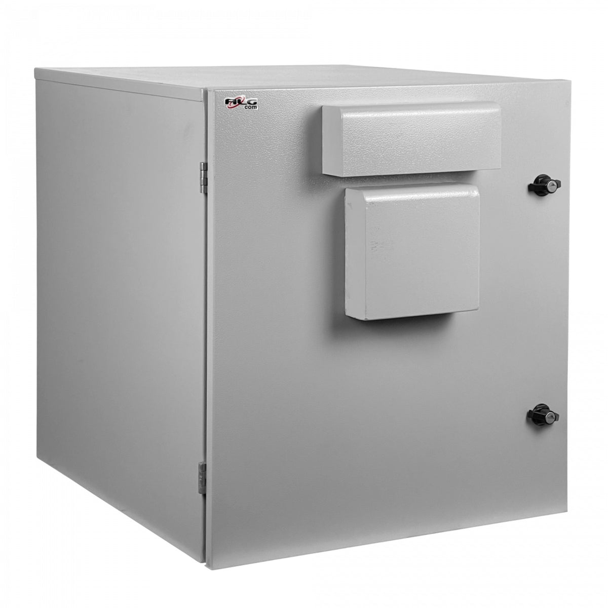 RK6-6BE ALGCOM Armario Estanco 6U 640x590mm IP54 para Exterior en Poste Galvanizado compatible con Acumuladores
