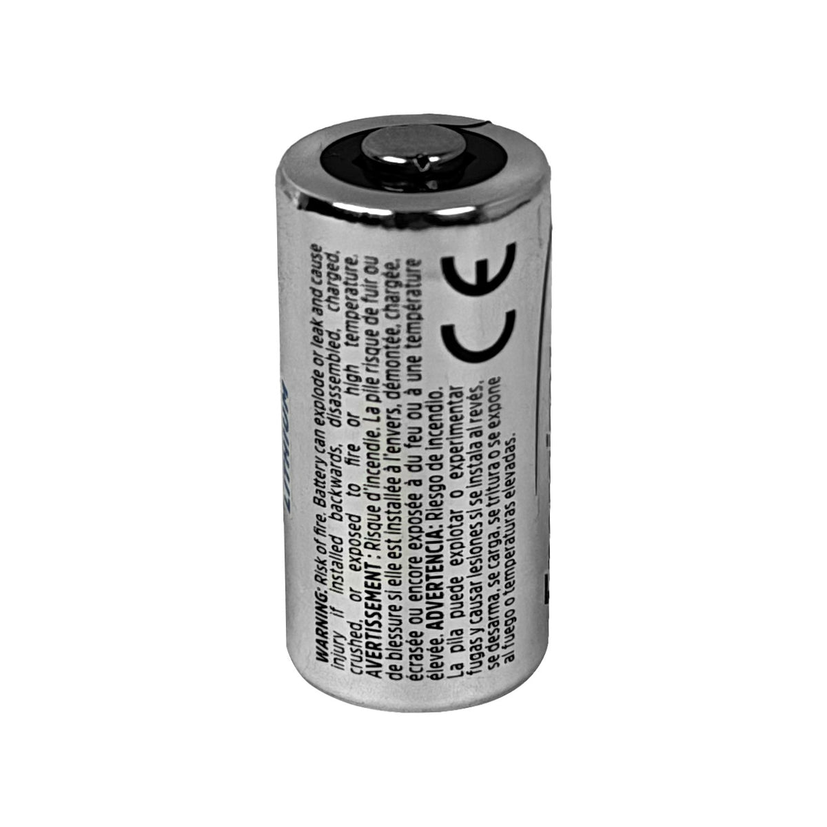 CR123A 16x32mm Batería de Litio 3V No Recargable x favor recicle devolviendo a LK