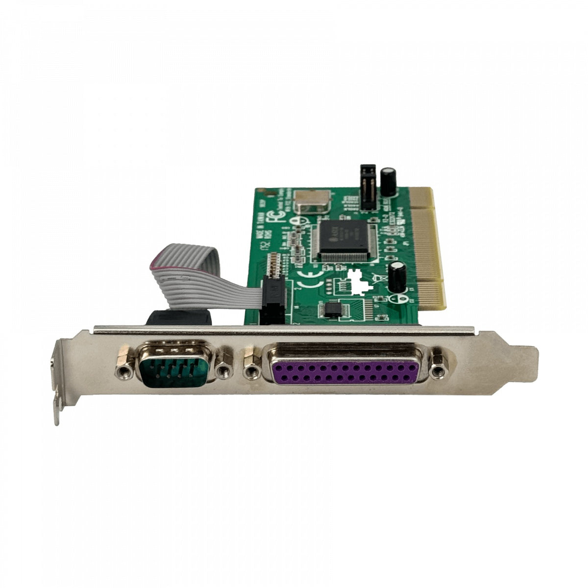 PCI2S1P Tarjeta PCI CH353L con 2 Puertos Serie/DB9-Macho/RS232 y 1 Puerto Paralelo/DB25-Hembra