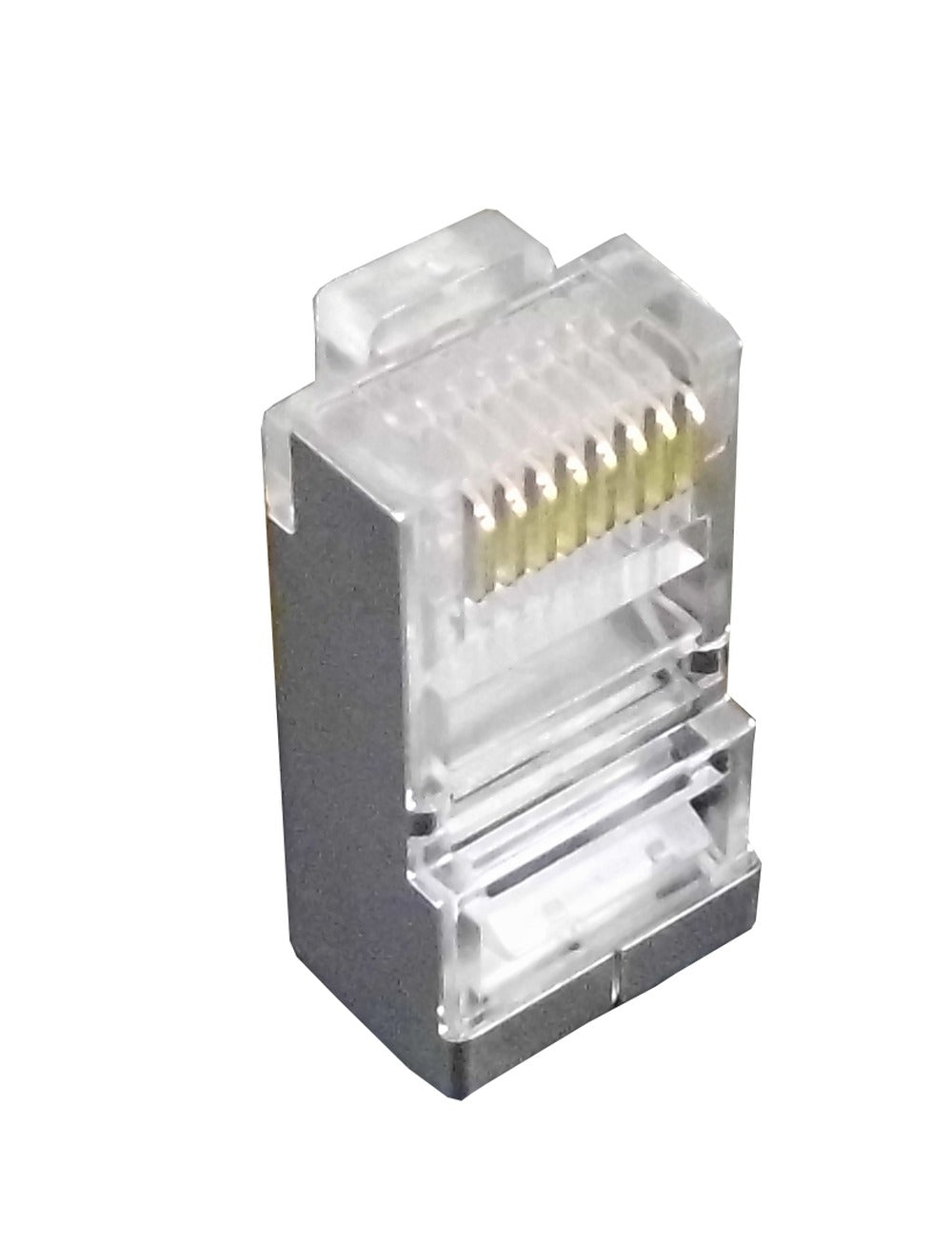 RJSU-10U LINKMADE 10-unids p/Uniifilar Cat5e FTP STP Conector RJ45 Metalico