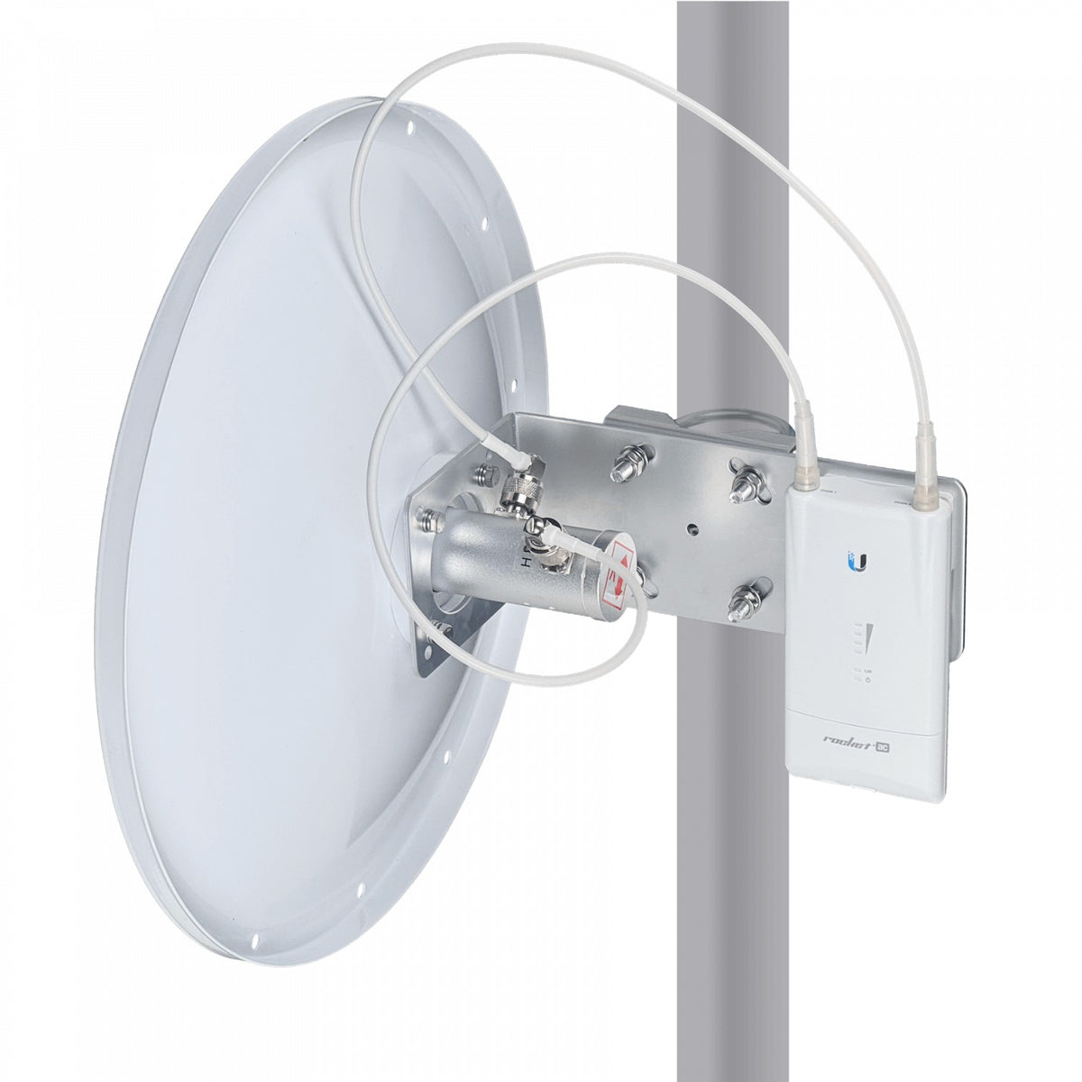 DISH-6G25. SANNY 4,9-6,5GHz 25dBi 2-N-H Inclinación-45º 2x2 Antena Parabólica