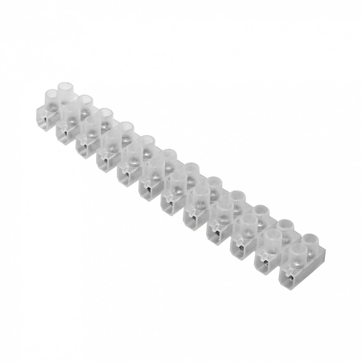 REGLETA-6A 6-Ampere 1mm2 12-Pares Regleta-Tornillos 380V-Max 6A-Max 105x15x12mm