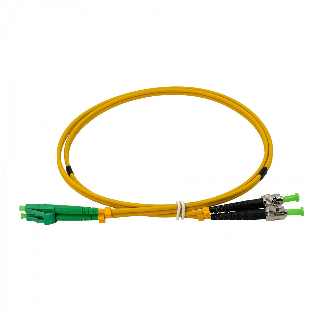 JFSBU1 1 metro LC/APC-ST/APC Monomodo SM Dúplex Latiguillo Fibra Óptica 9/125um 3mm