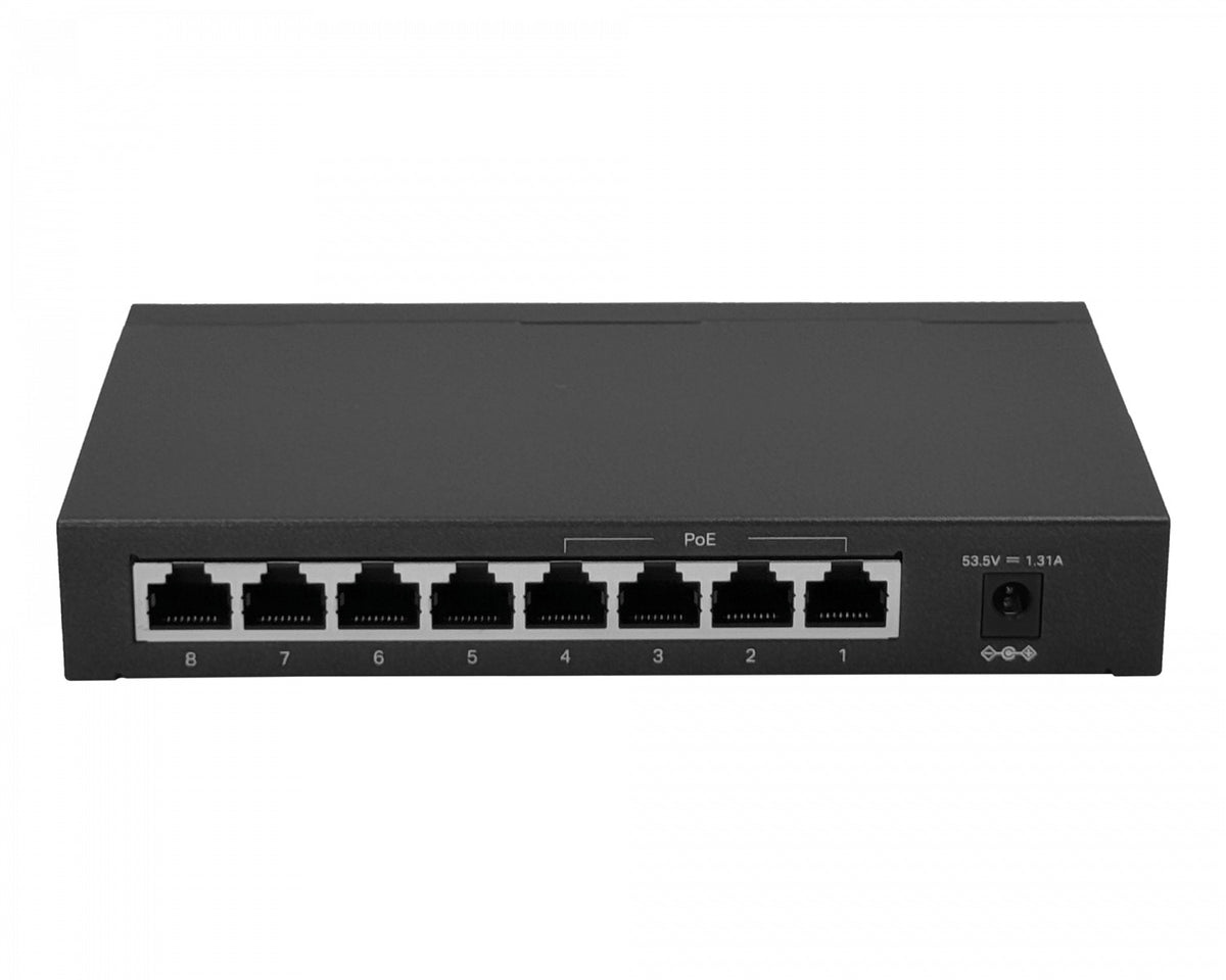 TL-SG1008P TP-LINK 8-1000(4-PoE48V-af) 53W-total Switch no-Admin no-Rack
