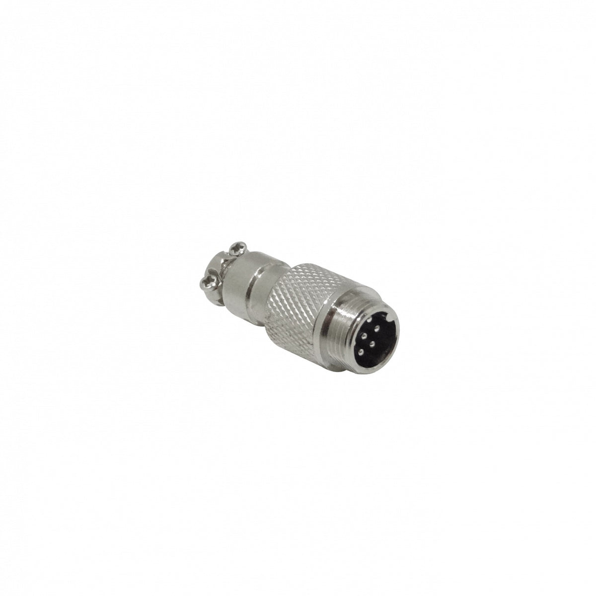 GX12MV-7 7-pin Macho Volante Conector Metalico GX12 Soldable Aviacion