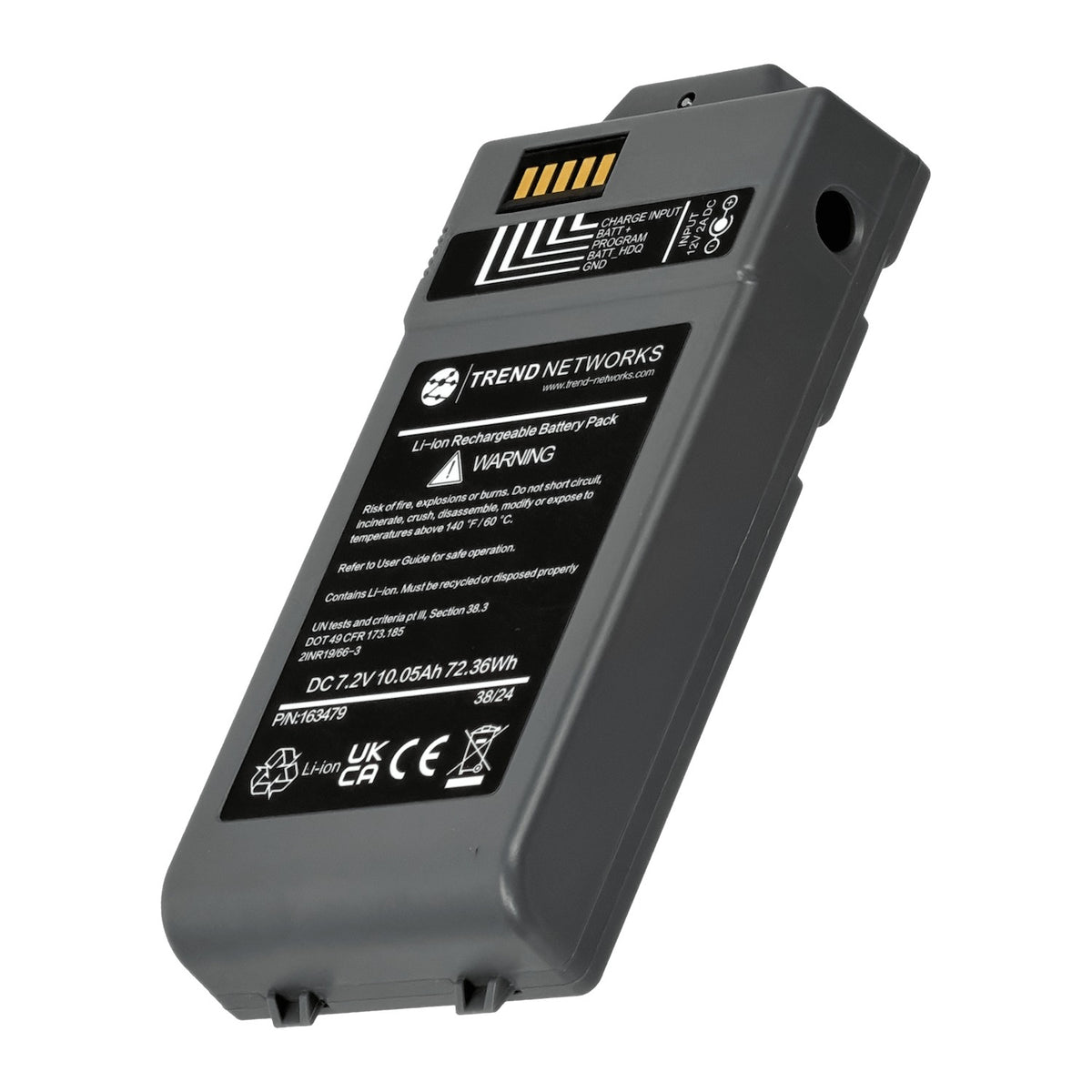 LANTEK-B. LANTEK Celda de Iones de Litio para LANTEK-500 7,2 Voltios 10,05 Amperios-hora Carga-12V/2A
