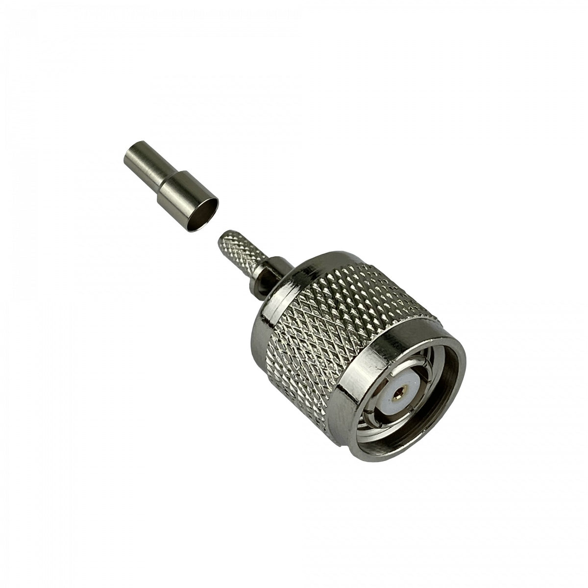ZM1C Conector Macho RP-TNC RG316 Crimpeable CA100 RG174