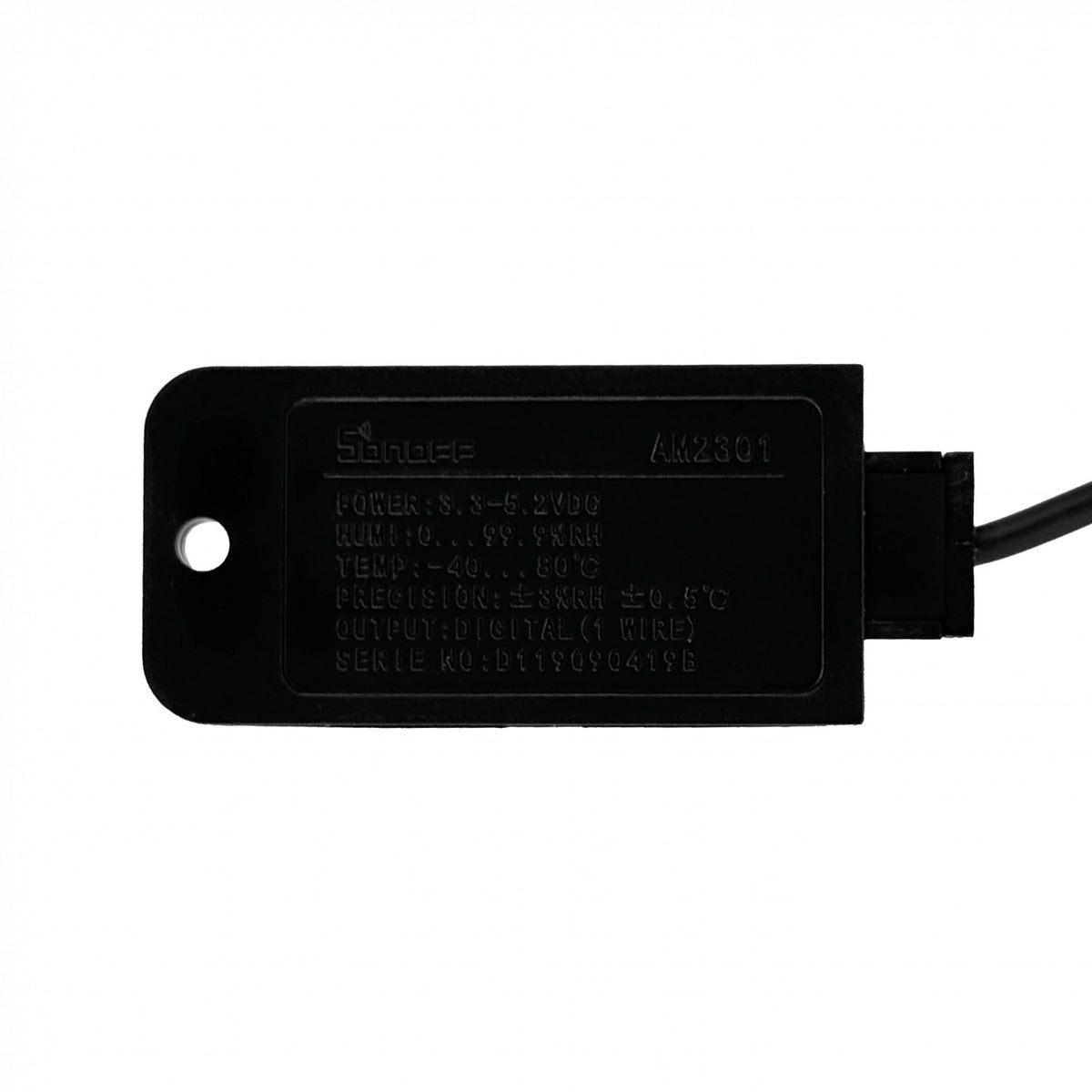 SI7021 SONOFF Sonda de temperatura y humedad con cable de 45cm jack 2,5mm macho necesita central TH10