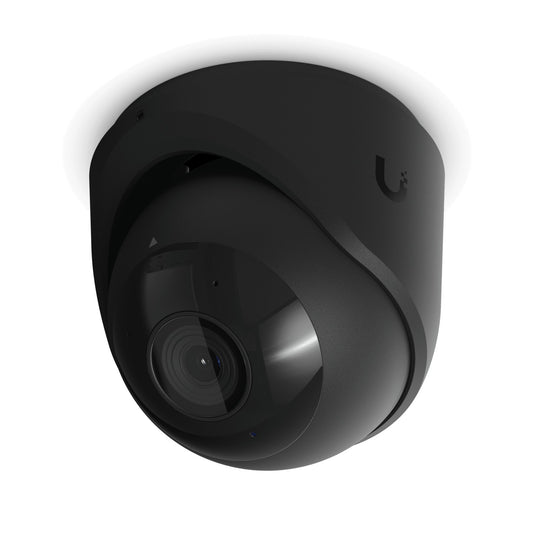 UVC-G6-TURRET-B UI Cúpula negra 8MP IA IR30m 1-100 110º IP66 IK04 Micrófono requiere-PoE UBIQUITI