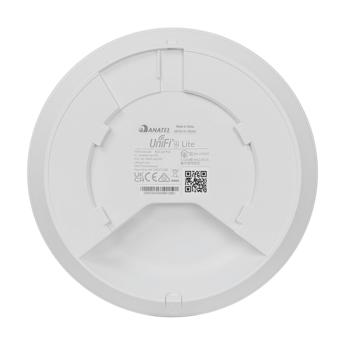 U6-LITE. Punto de acceso Ubiquiti 2x2 WiFi6 1200/300mbps 5/2,4Ghz 3dBi 23dBm requiere PoE48af 1 puerto 1000 U6-LITE-EU UBIQUITI